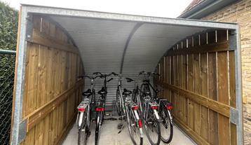 Fietsenstalling, Enlèvement, Neuf, Bois, Remise à vélos