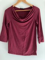jbc zwangerschapstop watervalhals bordeaux maat S, Kleding | Dames, Zwangerschapskleding, JBC, Zo goed als nieuw, Maat 36 (S)
