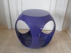 Paarse kubus (nieuw) - bijzettafeltje - zitje, Verzenden, Nieuw