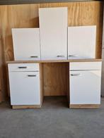 keuken 150 cm nieuw met veel opties, Overige materialen, Wit, Nieuw, Enkelwandige keuken