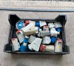 Lot contactdozen, Doe-het-zelf en Bouw, Elektriciteit en Kabels, Ophalen, Gebruikt
