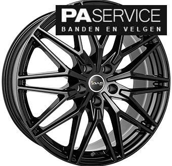Nw 19 inch Gloss Black Avus BMW 5 G60 Winterset incl Goodyea, Auto-onderdelen, Banden en Velgen, Banden en Velgen, Winterbanden