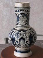 Cruche à vin allemande émaillée. H. 26 cm. D. 15cm., Antiquités & Art, Antiquités | Porcelaine, Enlèvement ou Envoi