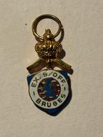 Mini medaille Oud Ooffr Brugge, Ophalen of Verzenden, Landmacht, Lintje, Medaille of Wings