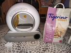 Automatische kattenbak Nuvona 65L, Ophalen, Zelfreinigend, Zo goed als nieuw, Open