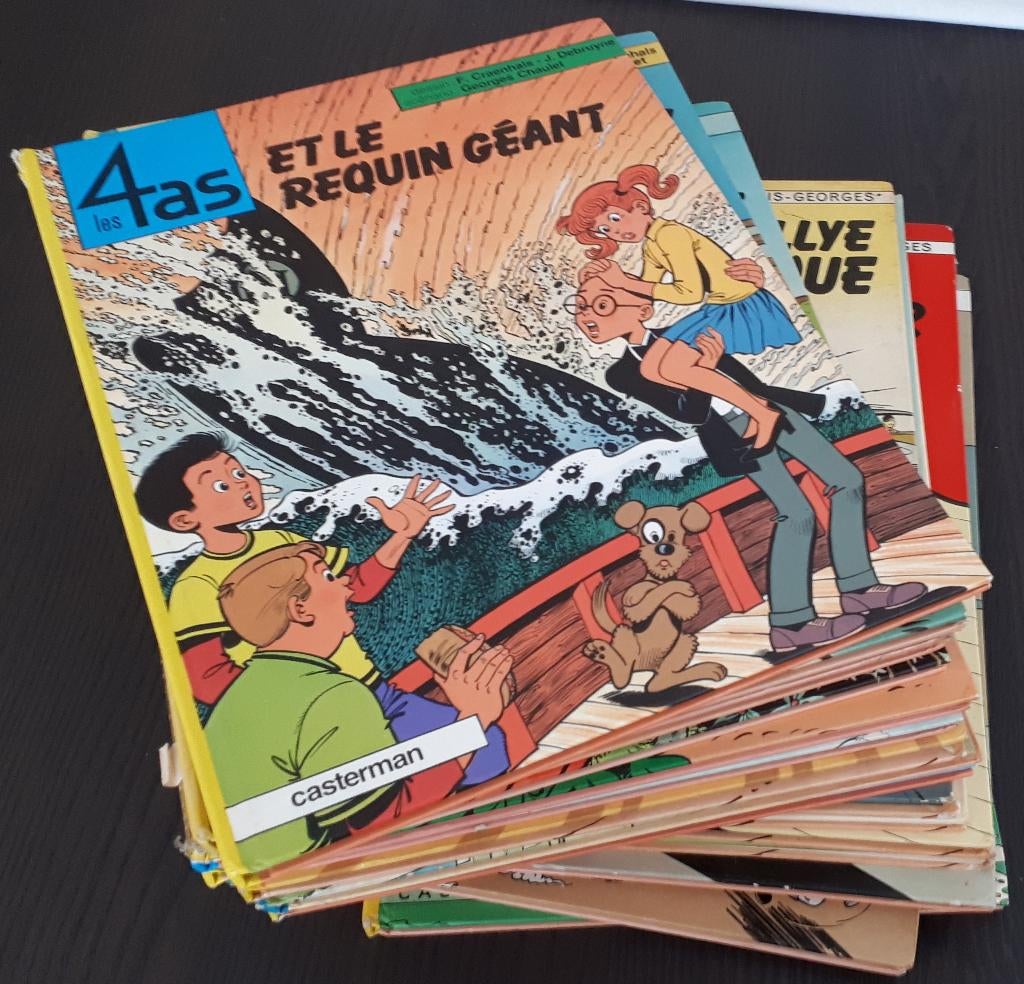 18 albums les 4 As, Livres, BD, Plusieurs BD, Enlèvement, Utilisé, François-Georges