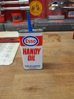 Oude lege olieburet esso handige olie vaseline, Verzenden, Gebruikt, Overige typen