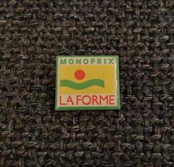 PIN - MONOPRIX - LA FORME, Envoi, Utilisé, Autres sujets/thèmes, Insigne ou Pin's
