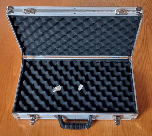 Koffer aluminium Franzen NIEUW 52x29x10,5cm, Muziek en Instrumenten, Behuizingen en Koffers, Nieuw, Ophalen
