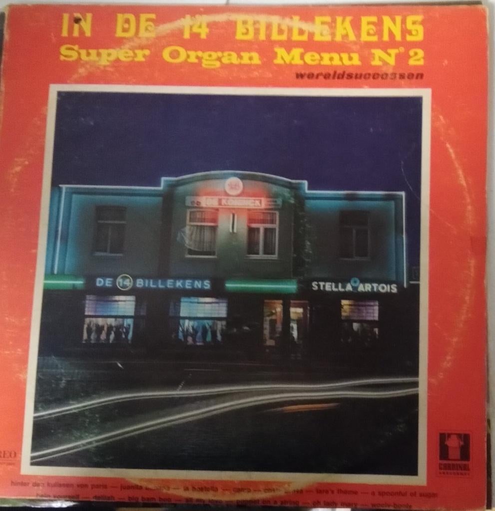 Decap-Orgel - In De 14 Billekens - Super Organ Menu N 2- LP, Cd's en Dvd's, Vinyl | Overige Vinyl, Ophalen of Verzenden