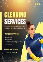 Nettoyage, Offres d'emploi