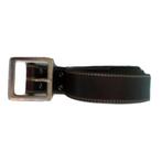 Ceinture large GEUINE LEATHER - Taille 90, Vêtements | Femmes, Ceintures, Brun, 3 à 5 cm, 80 à 90 cm, Porté