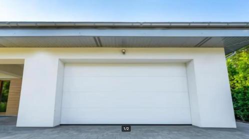 sectionale garagepoort automatische in kit WIT H. 200 c, Doe-het-zelf en Bouw, Deuren en Vliegenramen, Gebruikt, Ophalen