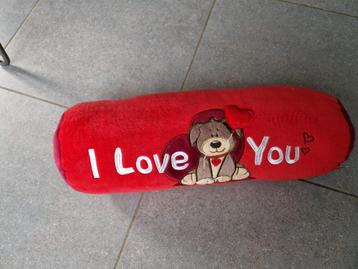 Knuffel met 'I love you'