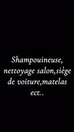 Nettoyage shampouineuse, Offres d'emploi, Emplois | Nettoyage & Services techniques