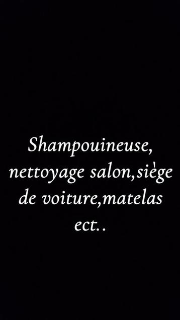 Nettoyage shampouineuse  beschikbaar voor biedingen