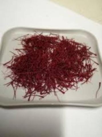 100% pure en natuurlijke saffraan!! Herkomst Iran  beschikbaar voor biedingen
