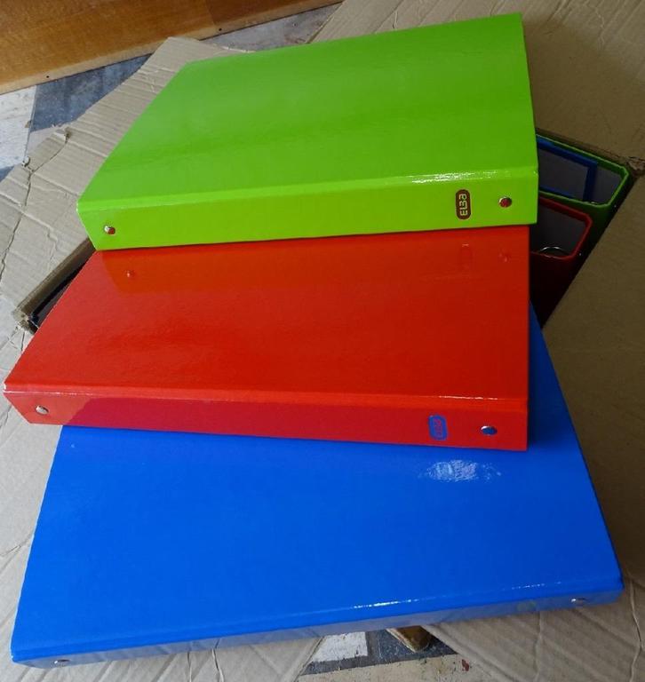 Lot de 14 fardes A4 Elba 4 anneaux, Diversen, Schoolbenodigdheden, Nieuw, Ophalen