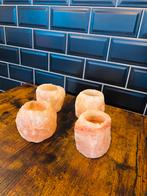 Zoutsteen kandelaars, Ophalen, Gebruikt