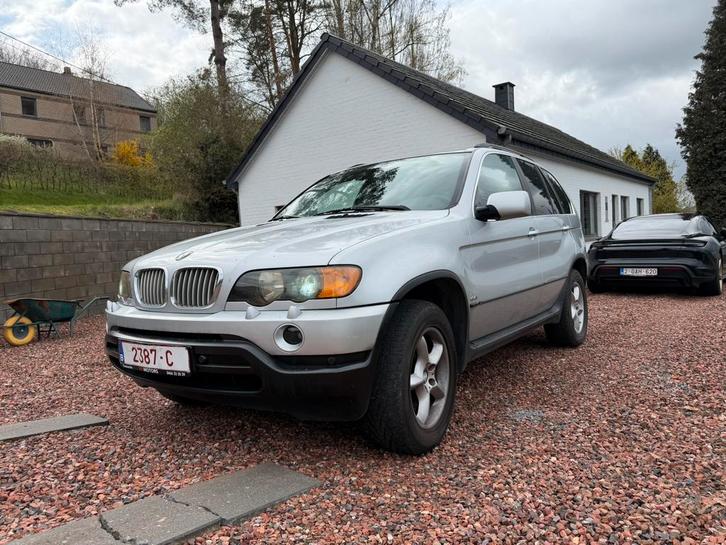 BMW X5 LPG utilitaire 4,4L v8, Autos, BMW, Particulier, X5, LPG, Euro 5, SUV ou Tout-terrain, 5 portes, Automatique, Argent ou Gris