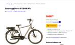 Trenergy Porto N7 684 Wh Als Nieuwstaat 900 Km, Fietsen en Brommers, 59 cm of meer, Ophalen, Zo goed als nieuw, 50 km per accu of meer