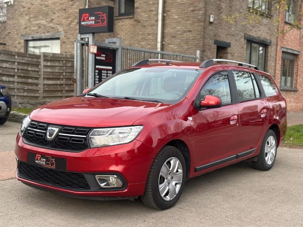 Dacia Logan MCV 0.9 TCe - Airco - Trekhaak - Camera - PDC, Auto's, Dacia, Stof, Euro 6, Bedrijf, Grijs