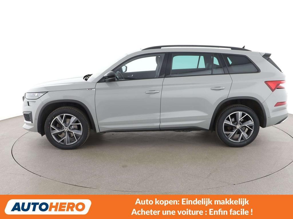 Skoda Kodiaq 1.5 TSI ACT SportLine (automatique), Autos, Argent ou Gris, Achat, 7 places, Noir