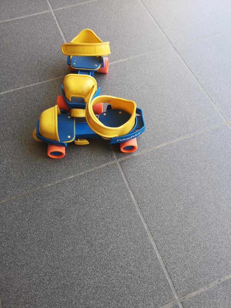 Fischer Price vintage rolschaatsen, Ophalen