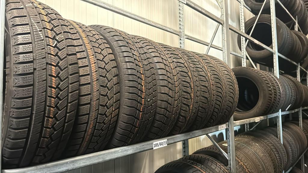 185/60/15 winterbanden diverse A-merken 6+mm vanaf €40 p st., Auto-onderdelen, Banden en Velgen, Gebruikt, 15 inch, -, -