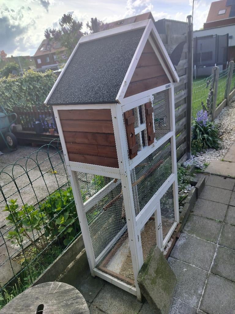 Vogelkot te koop, Dieren en Toebehoren, Ophalen, Gebruikt, Hout, Vogelkooi