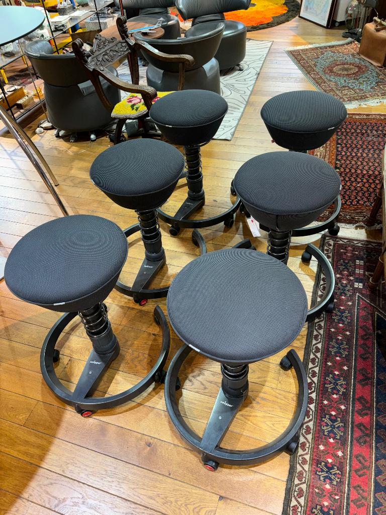 6 tabourets de bureau ergonomique. Aeris Swopper, Maison & Meubles, Enlèvement ou Envoi, Aeris Swopper, ., .