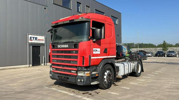 Scania 114 - 380 (CUMMINS / MANUAL GEARBOX / BOITE MANUELLE, Autos, Camions, Entreprise, Achat, ABS, Vitres électriques, Phares antibrouillard