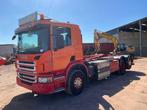 Camion Scania P340 avec système de crochet pour conteneurs, Achat, Autres carburants, Scania, Entreprise