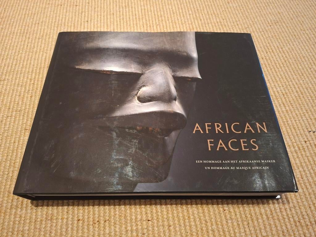 Kunstboek: M. Neermans - African Faces, Enlèvement ou Envoi, M. Neermans; H. Burssens; H. Maertens
