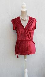Cache-coeur en velours neuf ! L, Enlèvement ou Envoi, Neuf, Taille 38/40 (M), Rouge