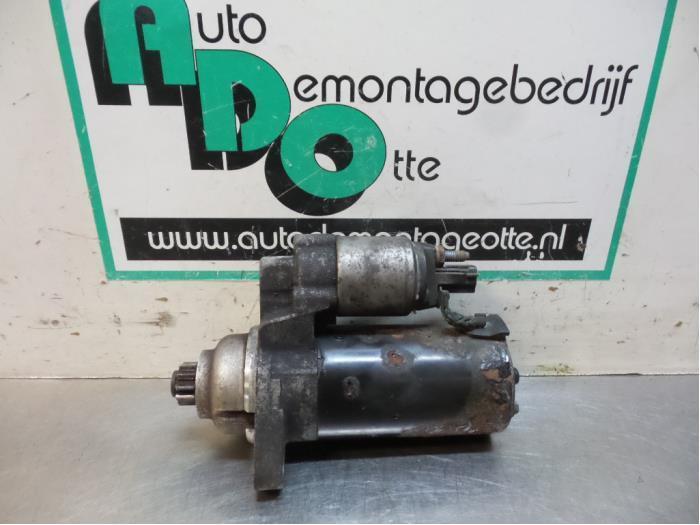 Startmotor van een Volkswagen Polo (Polo 01-), Auto-onderdelen, Motor en Toebehoren, Volkswagen, Gebruikt, 3 maanden garantie