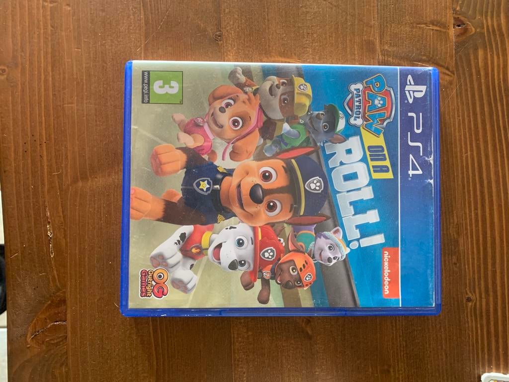 Ps4 paw patrol on a roll en ps4 panda hero, Ophalen, Zo goed als nieuw
