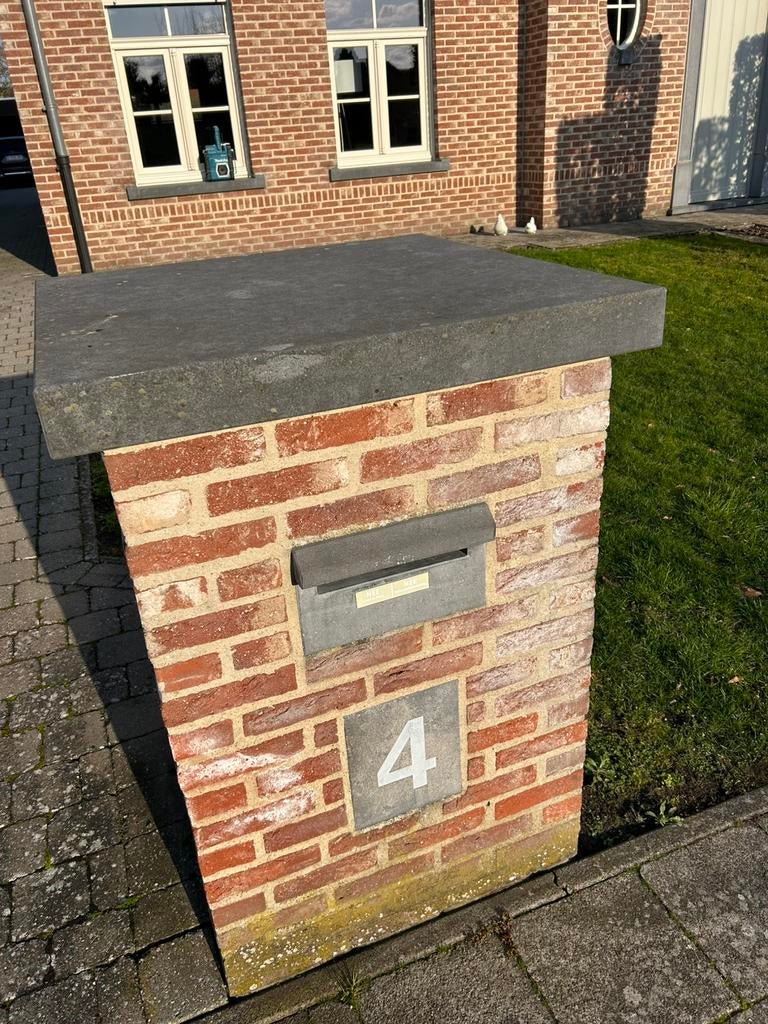 Arduinen brievenbusonderdelen, Tuin en Terras, Ophalen, Zo goed als nieuw, Aluminium