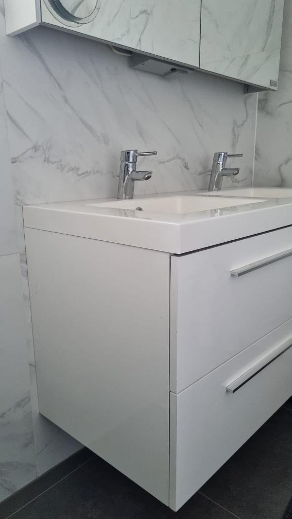 Armoire flottante Sanijura Facq, Maison & Meubles, Salle de bain | Meubles de Salle de bain, Neuf, Meuble lavabo, Moins de 100 cm