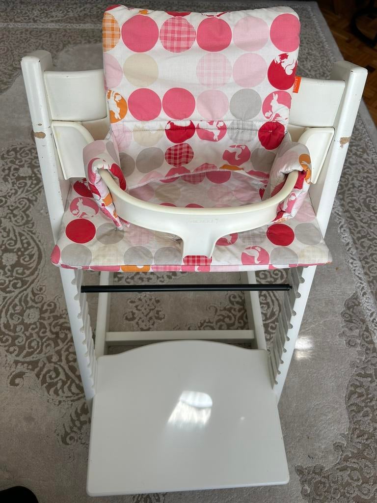 Stokke tripp trapp chaise avec accessoires, Enlèvement, Comme neuf