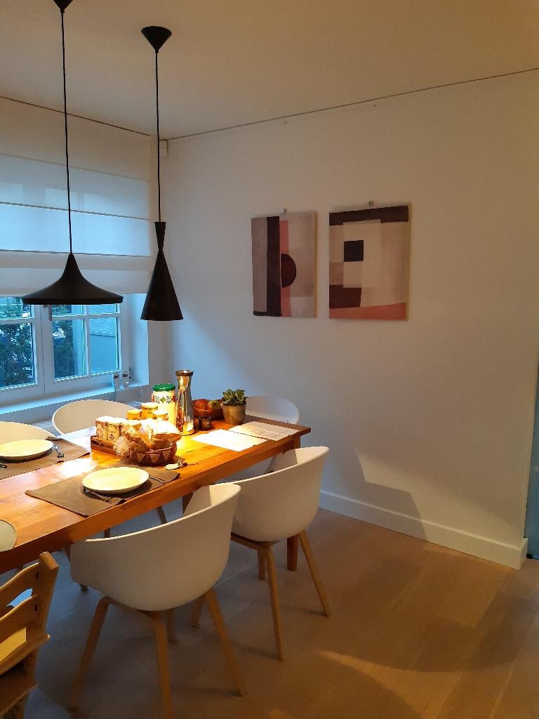 HAY AAC 22 Stoel White - 6 stuks, Maison & Meubles, Chaises, Bois, Enlèvement, Blanc, Cinq, Six Chaises ou plus