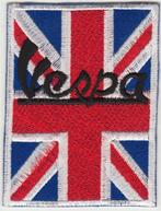 Vespa Union Jack stoffen opstrijk patch embleem #11, Verzenden, Nieuw