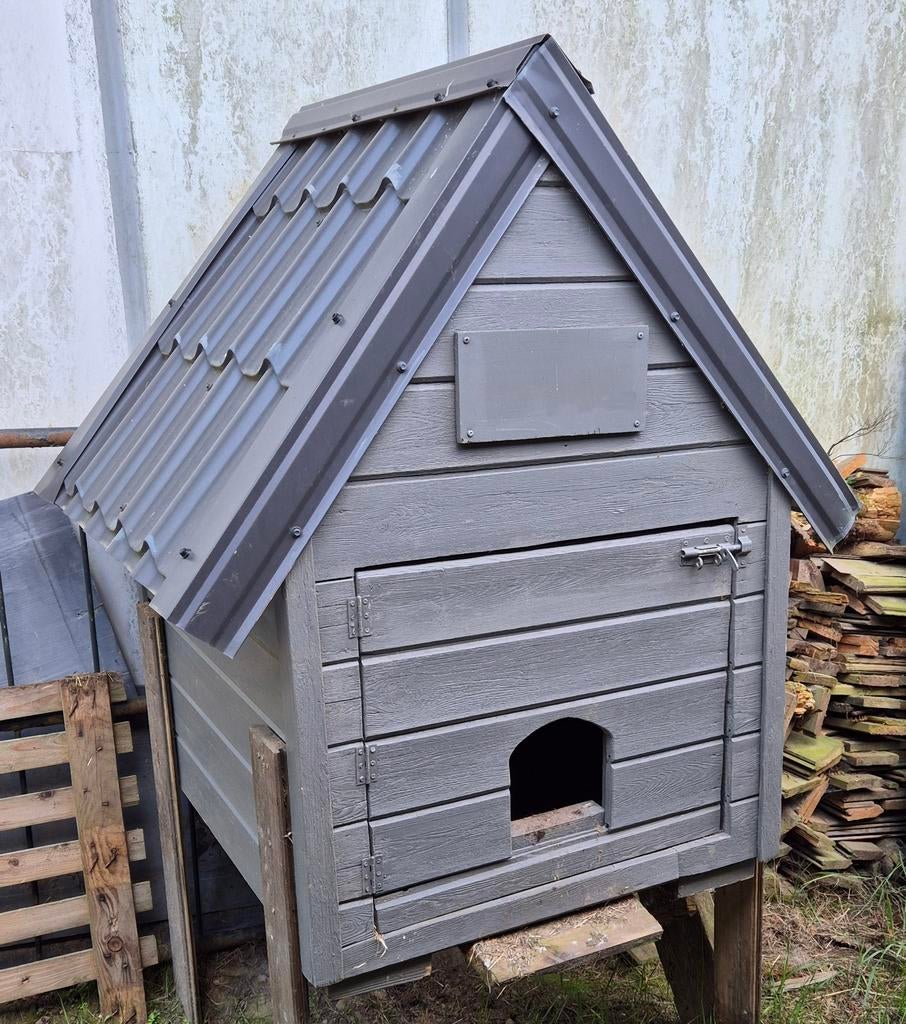Te koop hondenhok of kippenhok, Animaux & Accessoires, Maisons pour chiens, Enlèvement, Niche à chien