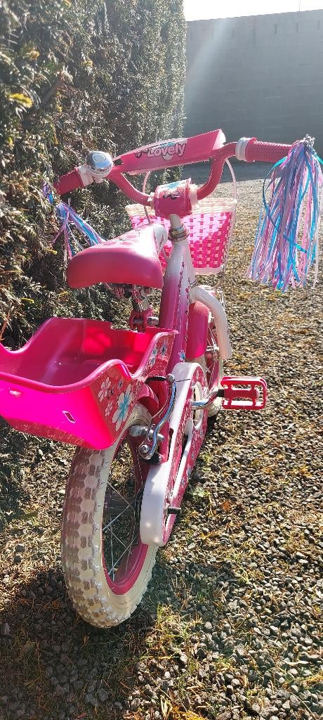 Volare "Lovely" Meisjesfiets (12 inch), Volare, Enlèvement, Utilisé, 14 pouces ou moins