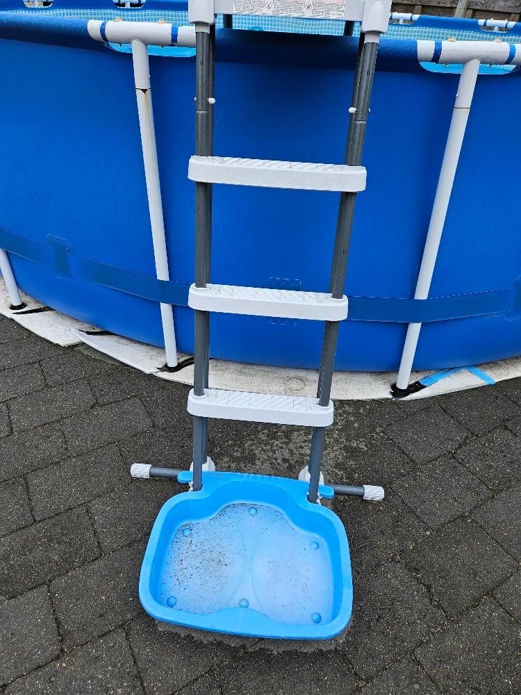 zwembad trapje en toebehoren, Tuin en Terras, Zwembad-toebehoren, Gebruikt, Zwembadpomp, Ophalen