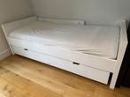 Eenpersoonsbed 90 cm wit met lade en lattenbodems, 90 cm, Une personne, Enlèvement, 200 cm