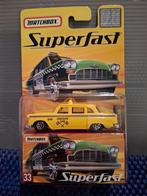 Matchbox Superfast n33 CHECKER CAB JAUNE - NEUF, Enlèvement, Comme neuf, 1:50 ou moins, Voiture