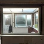 Raam Wit PVC, Doe-het-zelf en Bouw, Glas en Ramen, Ophalen, Gevelraam of Ruit, Gebruikt, 120 tot 160 cm