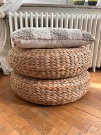 2 poufs en rotin IKEA ALSÉDA, Enlèvement, Utilisé
