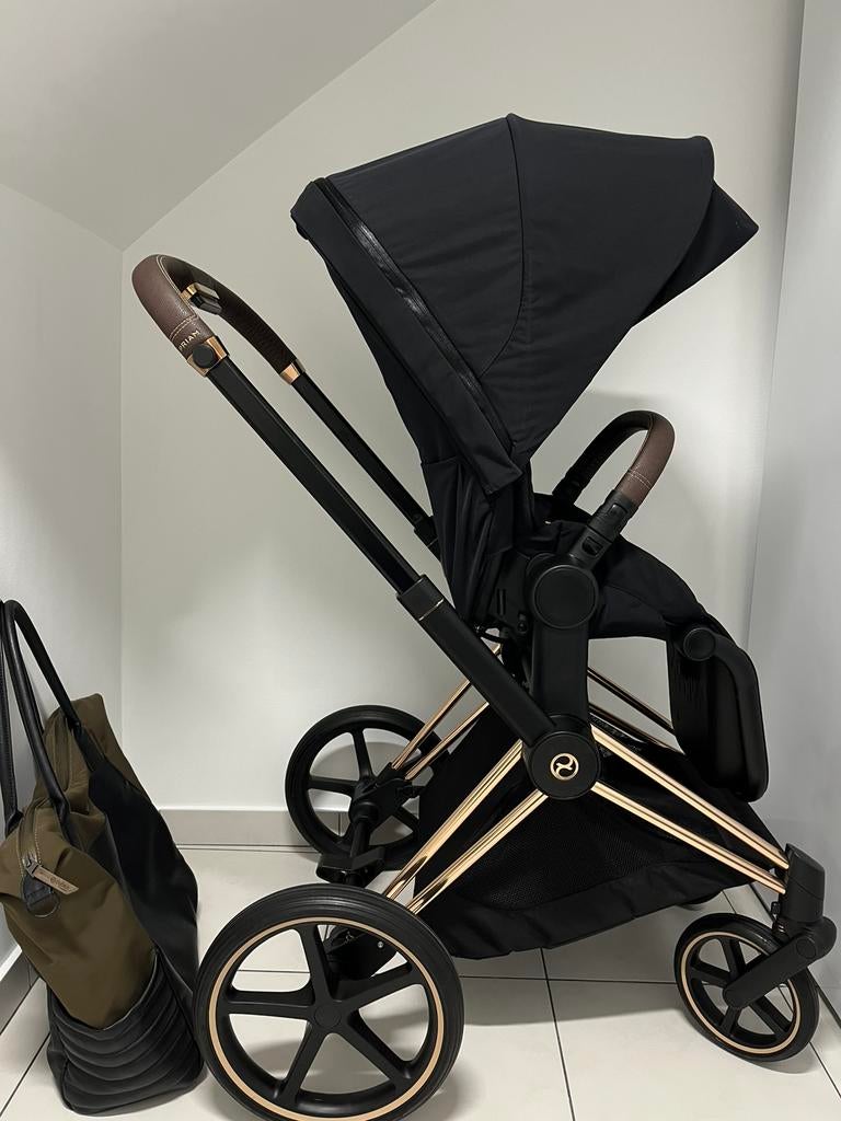 CYBEX Priam4 Lux 2in1 nikkelstaat, Kinderen en Baby's, Ophalen, Zo goed als nieuw, Kinderwagen